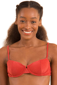 Gallery: Rio De Sol Top Bikini Top Malibu-Chili Balconet