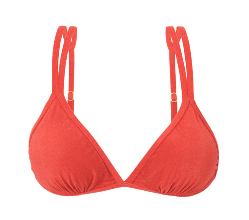 Product Front: Rio De Sol Top Bikini Top Malibu-Chili Tri-Duo