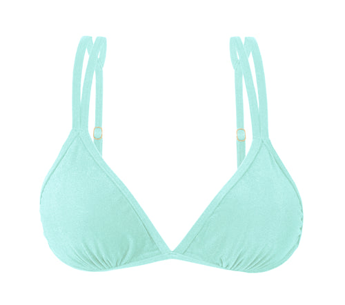 Product Front: Rio De Sol Top Bikini Top Malibu-Menta Tri-Duo