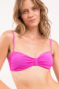 Image 12: Rio De Sol Top Bikini Top Malibu-Rosa Bandeau-Duo