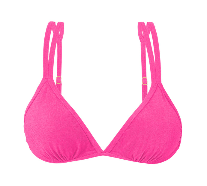 Product Front: Rio De Sol Top Bikini Top Malibu-Rosa Tri-Duo