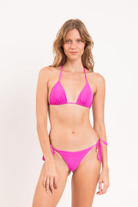 Model Front: Rio De Sol Top Bikini Top Malibu-Rosa Tri-Inv