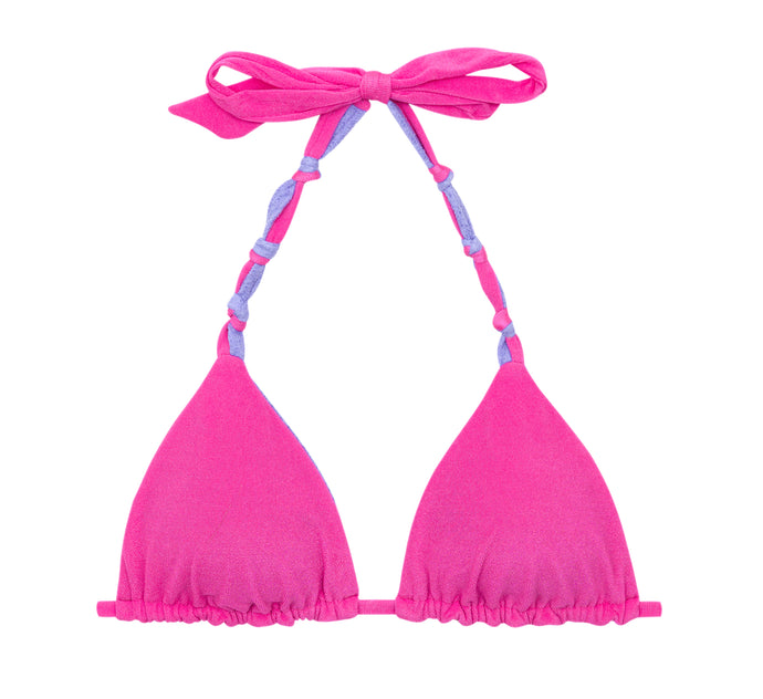 Product Front: Rio De Sol Top Bikini Top Malibu-Rosa Tri-Rev