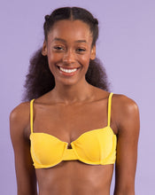 Załaduj obraz do przeglądarki galerii, Image 09: Rio De Sol Top Bikini Top Malibu-Yellow Balconet
