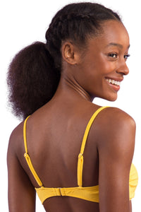 Image 07: Rio De Sol Top Bikini Top Malibu-Yellow Bandeau-Duo