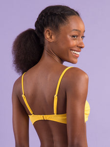Image 11: Rio De Sol Top Bikini Top Malibu-Yellow Bandeau-Duo