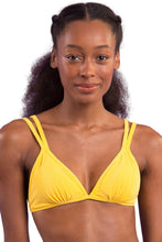 Załaduj obraz do przeglądarki galerii, Gallery: Rio De Sol Top Bikini Top Malibu-Yellow Tri-Duo
