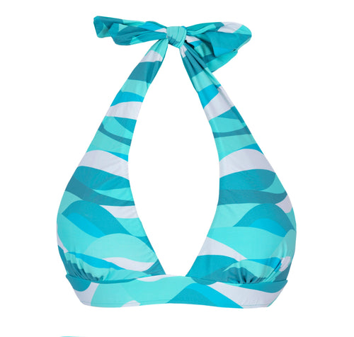 Product Front: Rio De Sol Top Bikini Top Mayaguana Halter-Cos