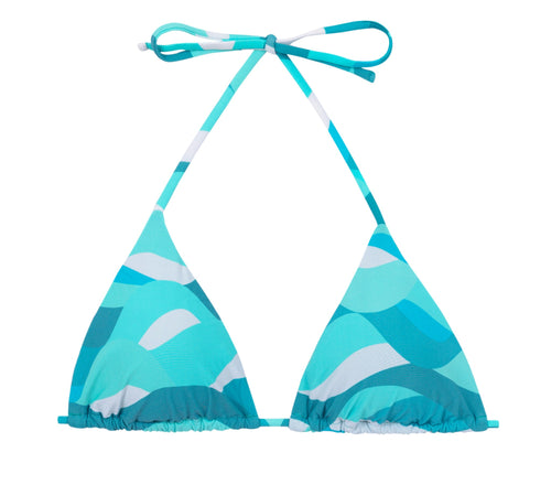 Product Front: Rio De Sol Top Bikini Top Mayaguana Tri-Inv