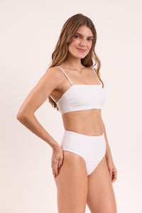 Image 04: Rio De Sol Top Bikini Top Memphis-White Bandeau-Reto
