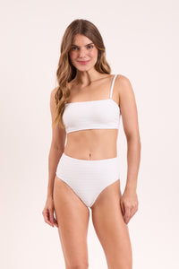Image 06: Rio De Sol Top Bikini Top Memphis-White Bandeau-Reto