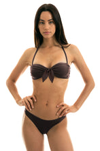 Załaduj obraz do przeglądarki galerii, Model Front: Rio De Sol Top Bikini Top Meteorite Bandeau
