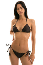 Załaduj obraz do przeglądarki galerii, Model Front: Rio De Sol Top Bikini Top Meteorite Frufru
