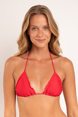 Gallery: Rio De Sol Top Bikini Top Microfibra-Chic-Red Frufru