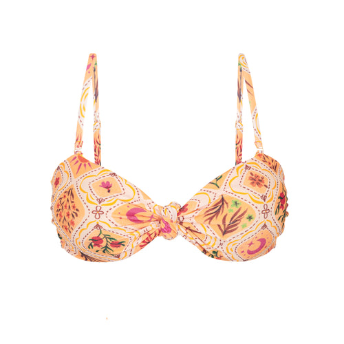 Product Front: Rio De Sol Top Bikini Top Mosaico Bandeau-Joy