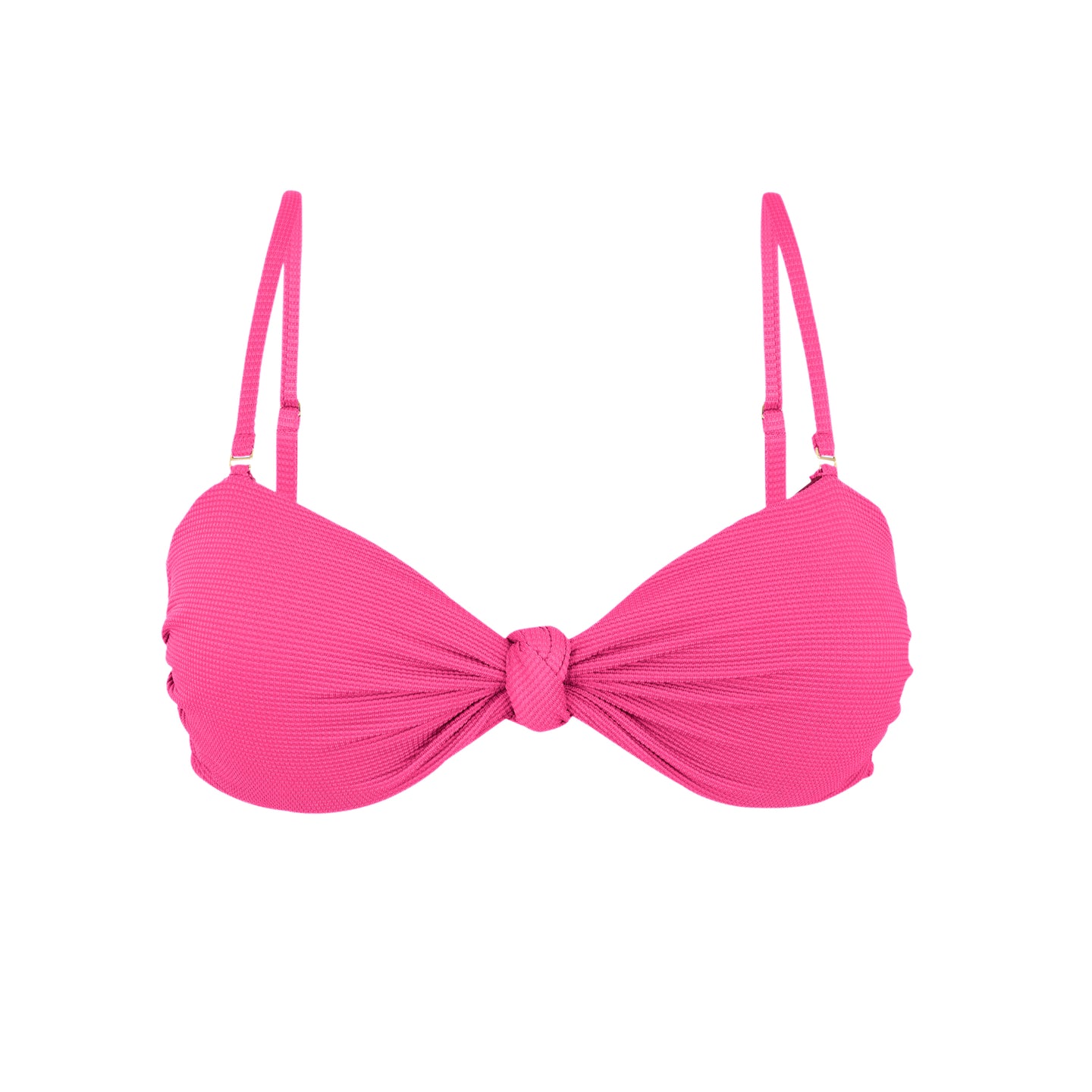 Product Front: Rio De Sol Top Bikini Top Mtx-Ultrapink Bandeau-Joy