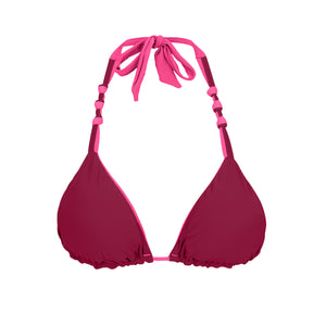 Product Back: Rio De Sol Top Bikini Top Mtx-Ultrapink Tri-Rev