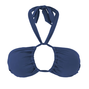 Product Back: Rio De Sol Top Bikini Top Navy Mel