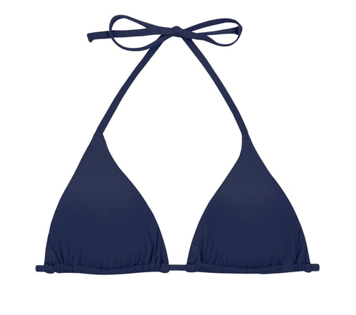 Product Front: Rio De Sol Top Bikini Top Navy Tri-Inv