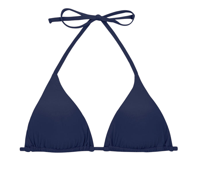 Product Front: Rio De Sol Top Bikini Top Navy Tri-Inv
