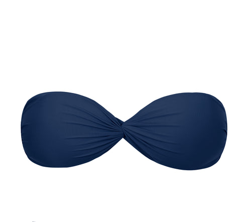 Product Front: Rio De Sol Top Bikini Top Navy Twist