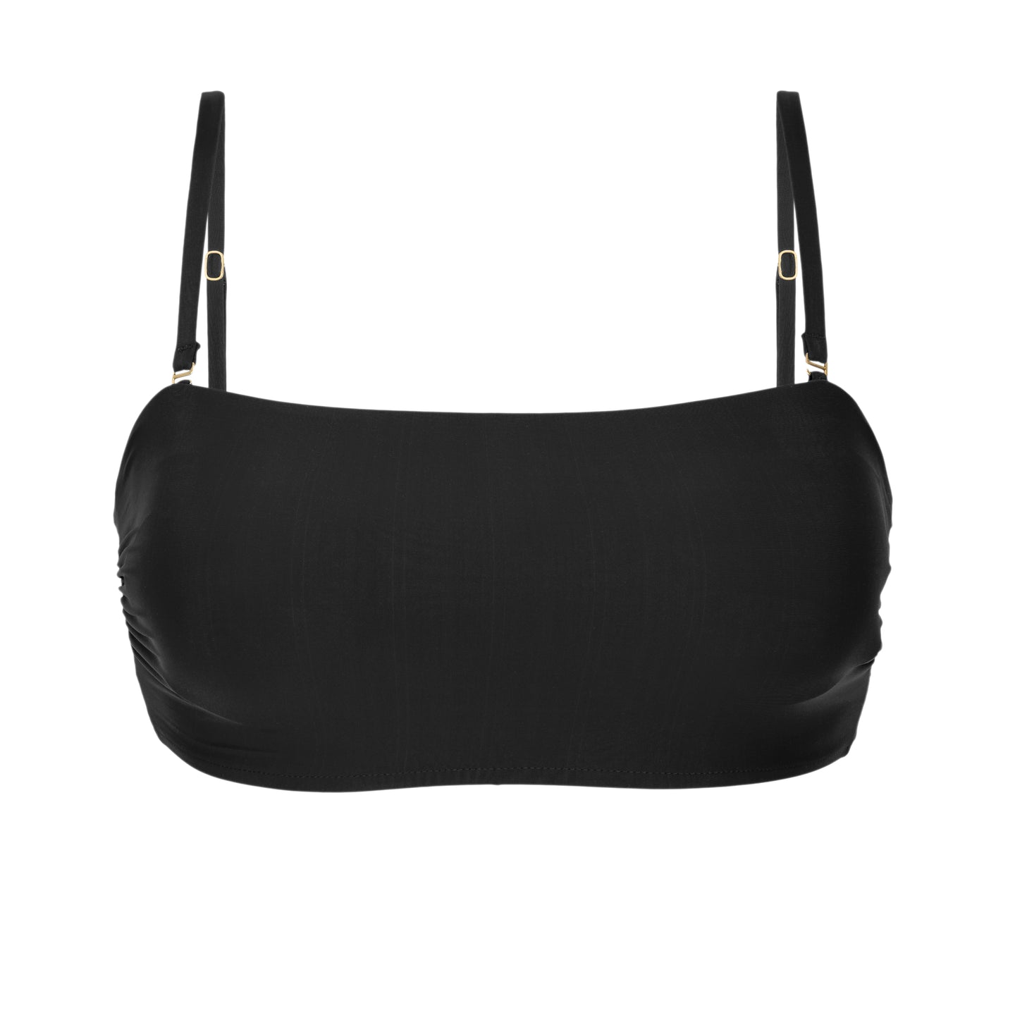 Product Front: Rio De Sol Top Bikini Top Nero Bandeau-Reto