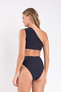 Model Back: Rio De Sol Top Bikini Top Nero Zadar