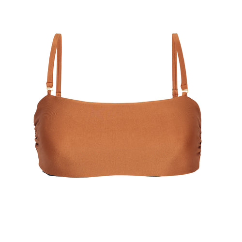 Product Front: Rio De Sol Top Bikini Top Nocciola Bandeau-Reto