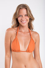 Załaduj obraz do przeglądarki galerii, Gallery: Rio De Sol Top Bikini Top Ocre Mel
