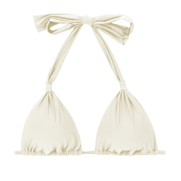 Product Front: Rio De Sol Top Bikini Top Off-White Mel