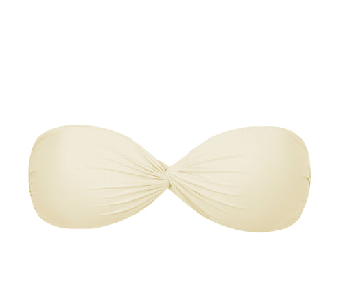Product Front: Rio De Sol Top Bikini Top Off-White Twist