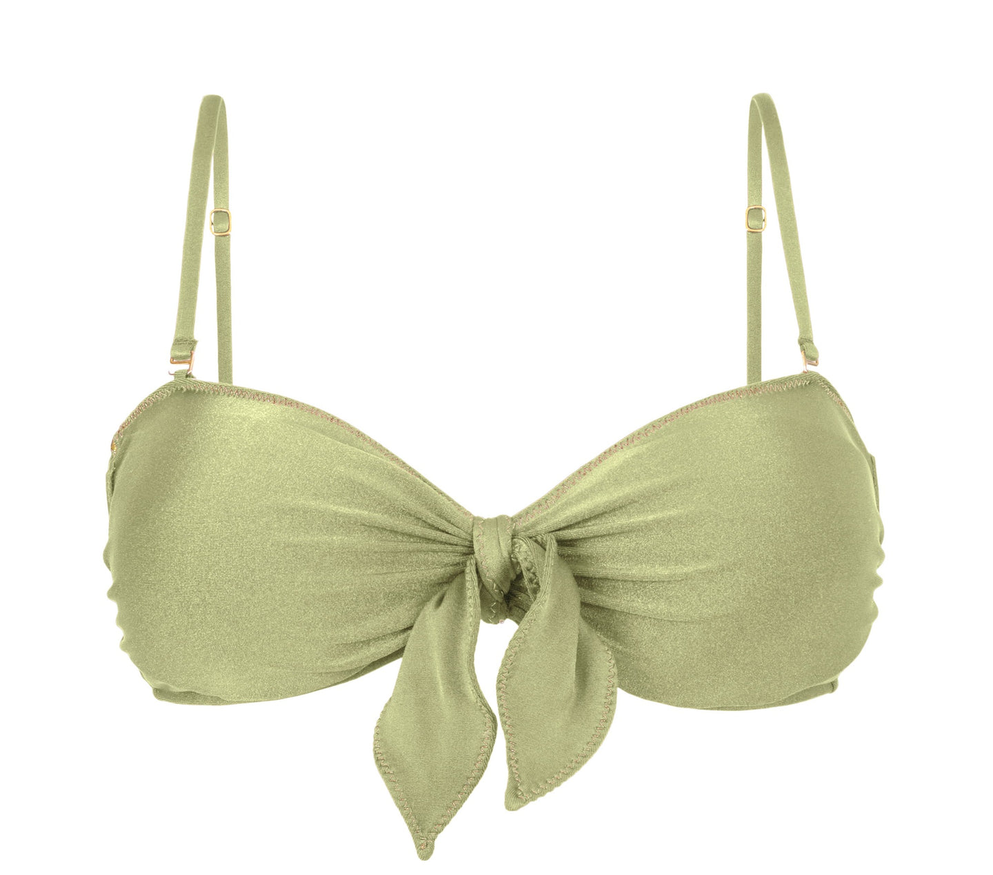Product Front: Rio De Sol Top Bikini Top Oliva Bandeau-No