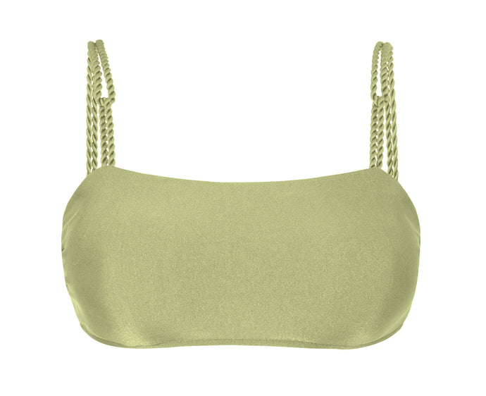Product Front: Rio De Sol Top Bikini Top Oliva Bandeau-Reto