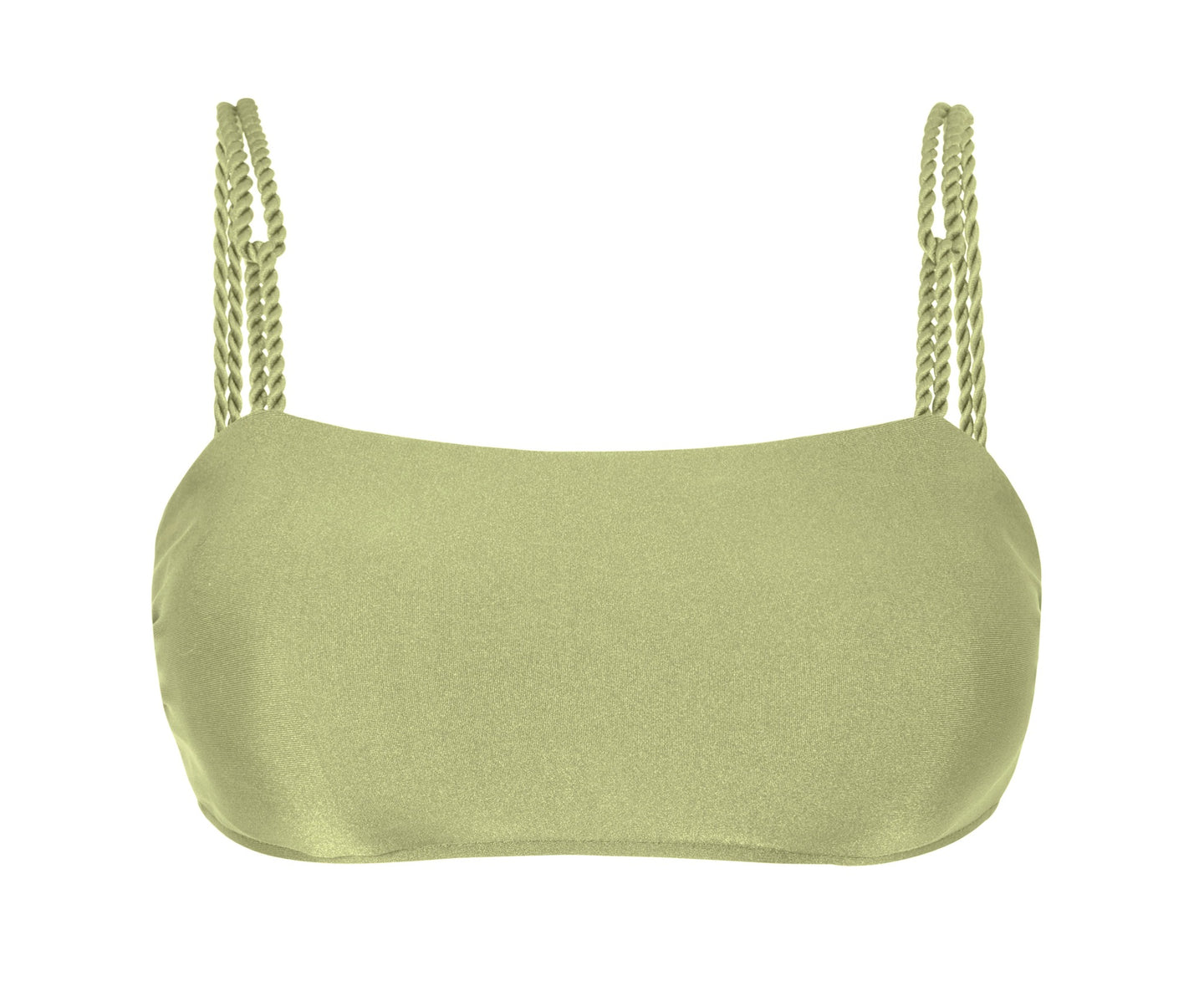 Product Front: Rio De Sol Top Bikini Top Oliva Bandeau-Reto