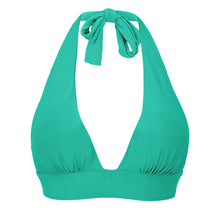Załaduj obraz do przeglądarki galerii, Product Front: Rio De Sol Top Bikini Top Opal Halter-Cos
