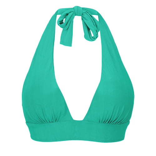 Product Front: Rio De Sol Top Bikini Top Opal Halter-Cos