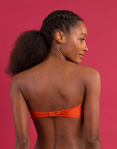 Image 08: Rio De Sol Top Bikini Top Paprica Bandeau-Joy