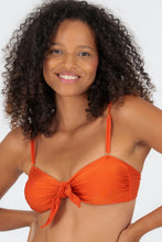 Załaduj obraz do przeglądarki galerii, Gallery: Rio De Sol Top Bikini Top Paprica Bandeau-No

