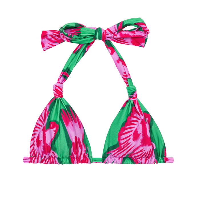 Product Front: Rio De Sol Top Bikini Top Parrots Mel