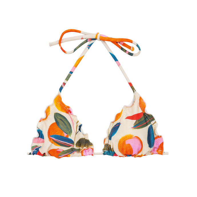 Product Front: Rio De Sol Top Bikini Top Picnic Frufru