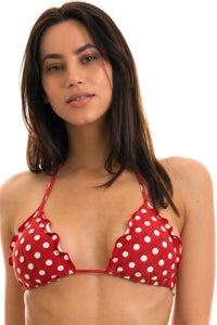 Gallery: Rio De Sol Top Bikini Top Poa Red Frufru