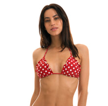 Załaduj obraz do przeglądarki galerii, Model Front: Rio De Sol Top Bikini Top Poa Red Frufru
