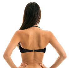 Załaduj obraz do przeglądarki galerii, Image 06: Rio De Sol Top Bikini Top Preto Bandeau-Pli
