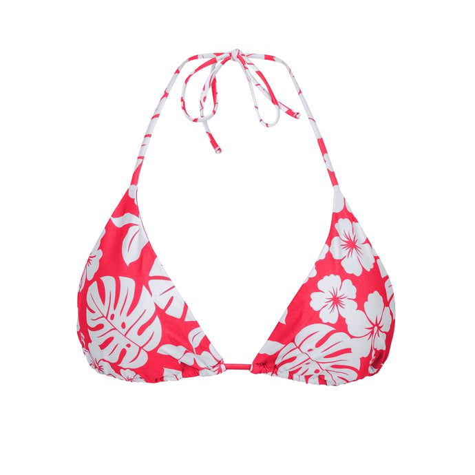 Product Front: Rio De Sol Top Bikini Top Pua-Hibiscus Kauai