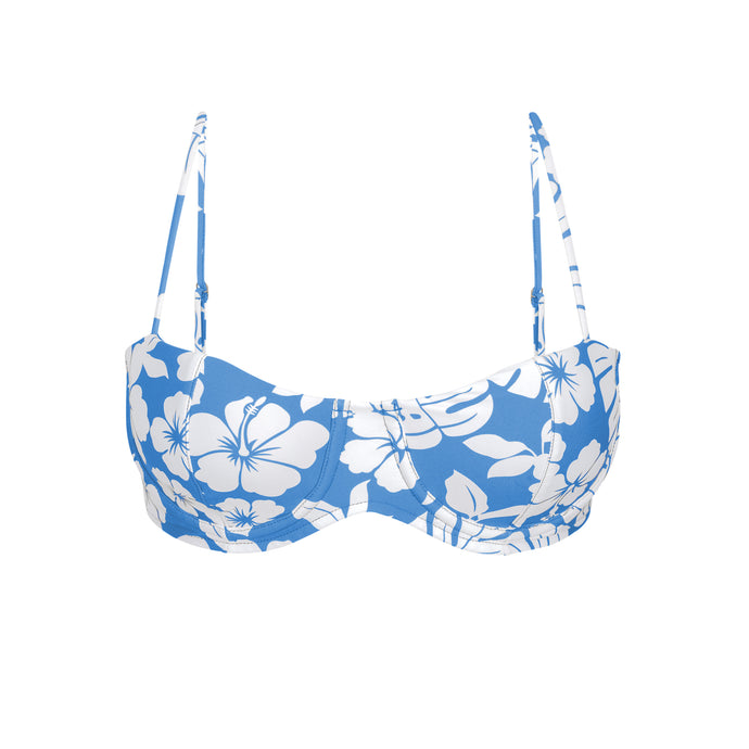 Product Front: Rio De Sol Top Bikini Top Pua-Pacifica Coral