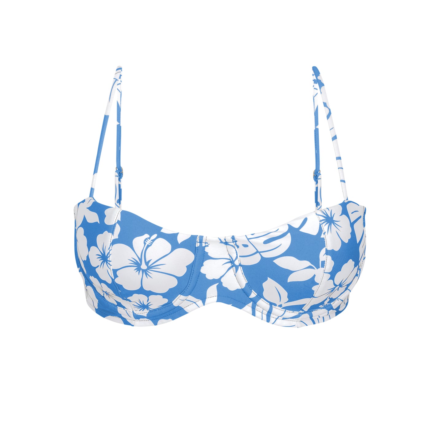 Product Front: Rio De Sol Top Bikini Top Pua-Pacifica Coral