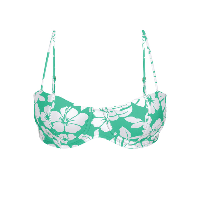 Product Front: Rio De Sol Top Bikini Top Pua-Valley Coral