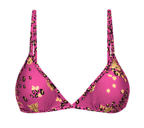 Product Front: Rio De Sol Top Bikini Top Roar-Pink Tri-Fixo