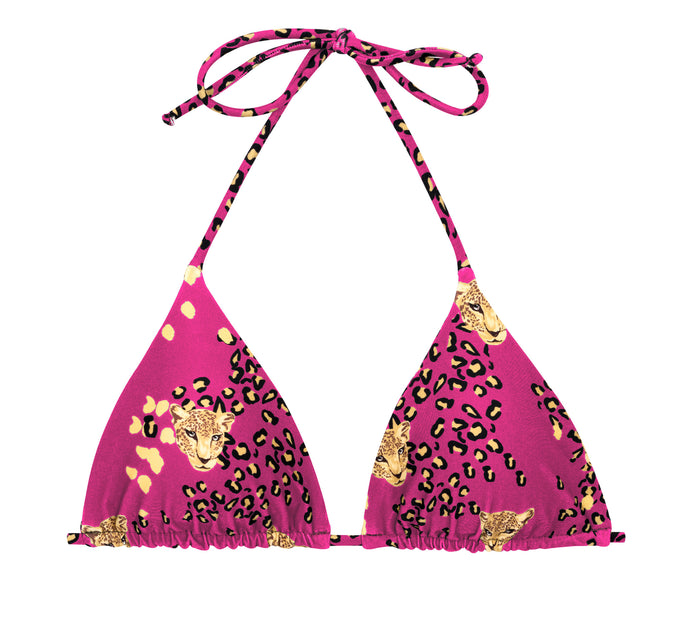 Product Front: Rio De Sol Top Bikini Top Roar-Pink Tri-Inv
