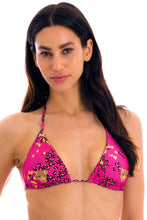 Załaduj obraz do przeglądarki galerii, Gallery: Rio De Sol Top Bikini Top Roar-Pink Tri-Inv
